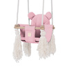 Misioo Balançoire Teddy Bear, rose, velours