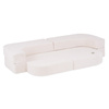 MISIOO Sofa Bed Foldie, kremowy baranek