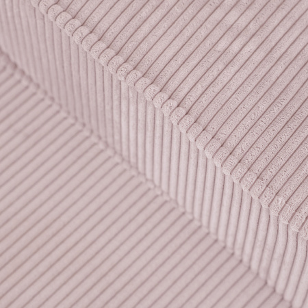 MISIOO Sessel, 150x60x25 cm, hellrosa, Premium-Cord