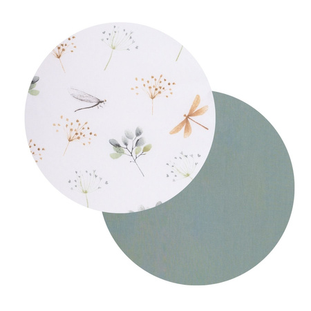 LAMA LOVE Baby-Kornett, 80x80, Libellen