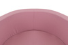 MISIOO Dry pool, 90x30 cm, round, pink, cotton, smart