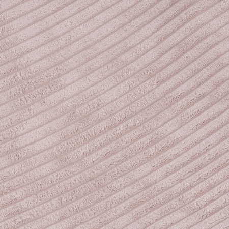 MISIOO Sitzsack, 60x60 cm, Bodenkissen, hellrosa, Premium Cord