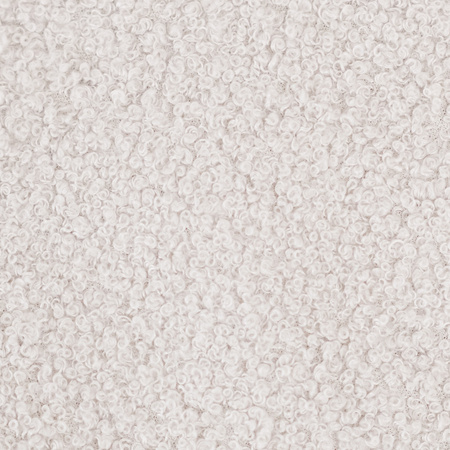 MISIOO Pufa, 60x60 cm, poduszka podłogowa, kremowy baranek