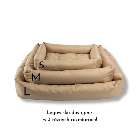 Canapé lit imperméable Beige