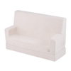 MISIOO Foldie sofa with armrests, cream lambskin