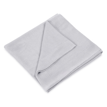 MISIOO Kocyk bambusowy dla dzieci 80x90 cm, Szary