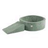 MISIOO Spielplatz Bällebad 90x30 + Dreieck (+200 Bälle:pearl, pearl mint, silver), grün, Premium-Cord