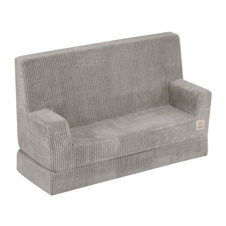 MISIOO Sofa z podłokietnikami Foldie, beżowy sztruks premium