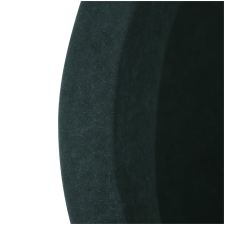 MISIOO Trockenbecken, 90x40 cm, rund, flaschengrün, Samt, Samt