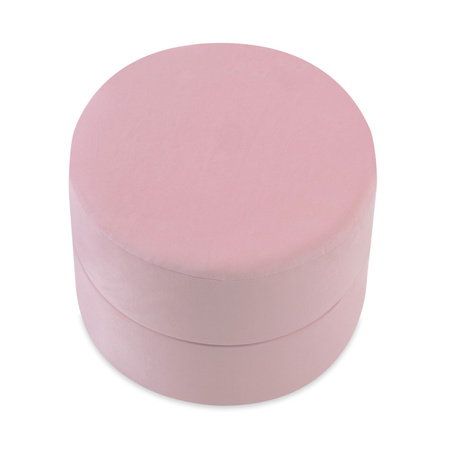 MISIOO Hocker, 40x30 cm, rund, rosa