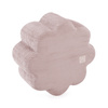 MISIOO Flower pouf, 54x25 cm, light pink, premium corduroy