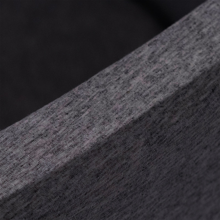 MISIOO Suchy basen, 90x30 cm, okrągły, grafitowy, bawełniany, smart