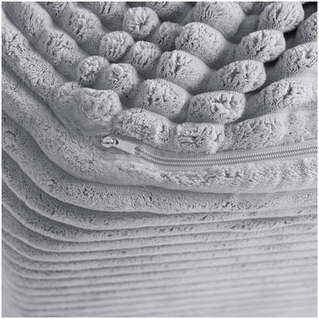 MISIOO Ergonomischer Kindersessel MOONI, grau, Puffy Lamell