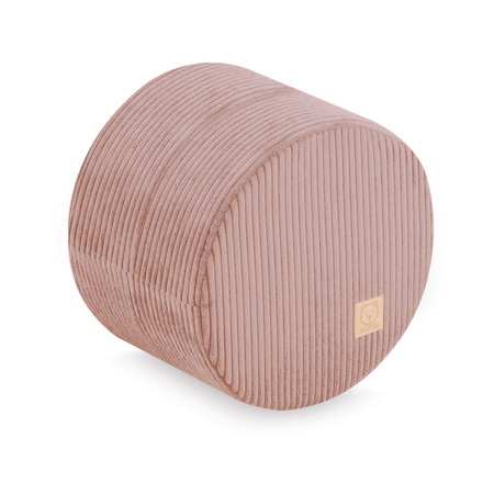 MISIOO Rund Sitzsack, 40x30 cm, rosa, hochwertiger Kord