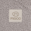 MISIOO Sessel, graues Lammfell