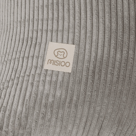 MISIOO Sitzsack, 120x80 cm, beige, Premium Cord