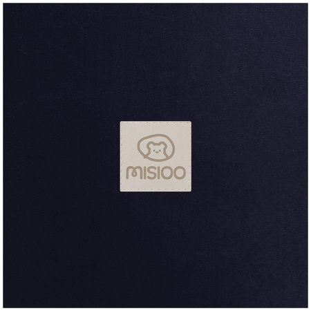 MISIOO Dry Kinderbecken, 90x40 cm, Indigo, Samt