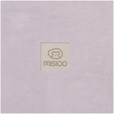 MISIOO Suchy basen dla dzieci, 90x30 cm, Jasny Szary, Velvet