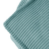 MISIOO Puffy Square Sessel, 77x67x50, blau, Premium-Cord
