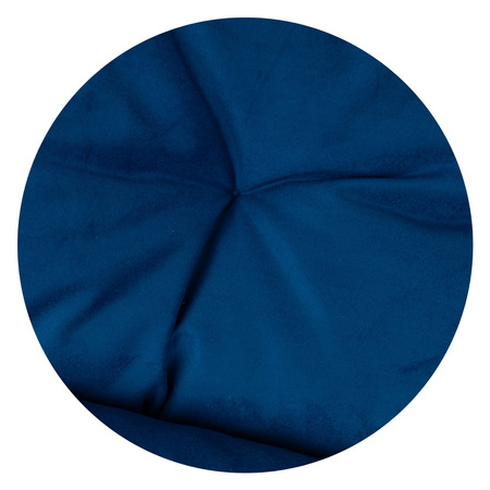 Couch Bett Velvet navy blau 75x55cm