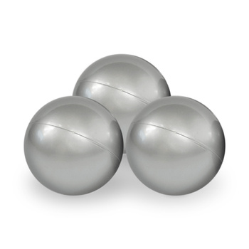 MISIOO Trockener Billardball, 6 cm, silber