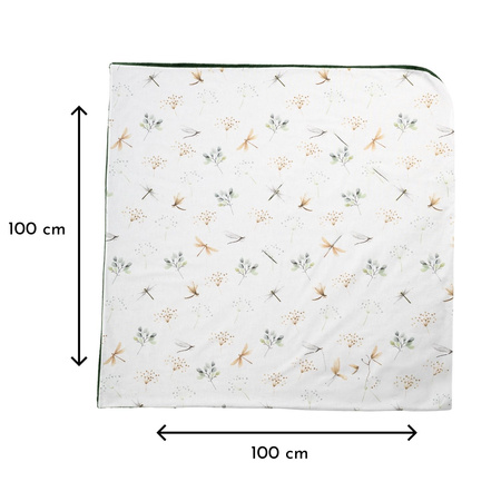 LAMA LOVE Autositzfolie, 100x100, Libellen