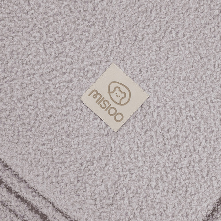 MISIOO Schlafsofa Foldie, graues Lammfell