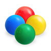 MISIOO Dry pool balls, 6 cm, set of 200 pcs: blue, green, red, yellow
