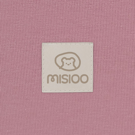 MISIOO Bällebad, 90x30 cm, rund, rosa, Baumwolle, smart