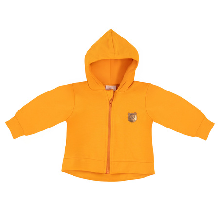 Misioo Bluza rozpinana z kapturem Orange 