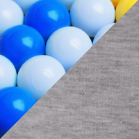 niebieski, żółty, jasny niebieski