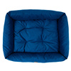 Couch Bett Velvet navy blau 75x55cm