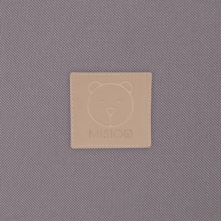 MISIOO Suchy basen, 130x130x50 cm, kwadratowy, szary, active