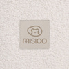 MISIOO Dry flower pool, 95x30 cm, cremefarbenes Lammfell (+ 200 Kugeln gold, perlmutt, transparent), Floral Fun Zone