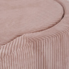 MISIOO Bällebad Blumenbecken mit Matte, 95x30, rosa, Premium-Cord, Floral Fun Zone