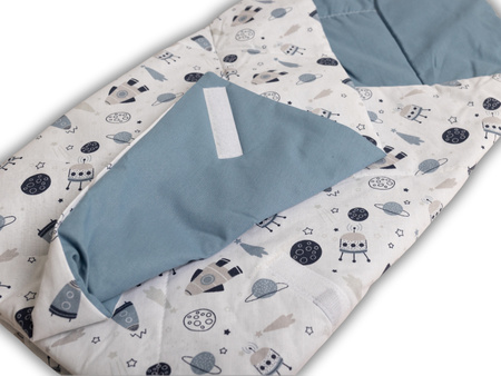 LAMA LOVE Baby-Kornett, 80x80, Cosmos