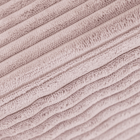 Szezlong dla Dzieci Składana Piankowy Plac Zabaw Jasny Róż Sztruks 145x35x45cm