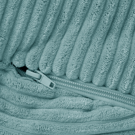 MISIOO Huggy Bear Sessel, 68x45, blau, Premium-Cord