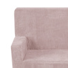 MISIOO Foldie Sofa mit Armlehnen , hellrosa, Premium Cord