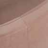 MISIOO Bällebad, 90x30 cm, rund, gold (beige), Samt, Samt