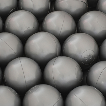 MISIOO Ball für das Bällebad, 6 cm, silber