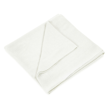 MISIOO Baby-Bambusdecke 80x90 cm, Creme weiß