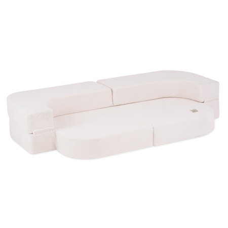 MISIOO Sofa Bed Foldie, kremowy baranek