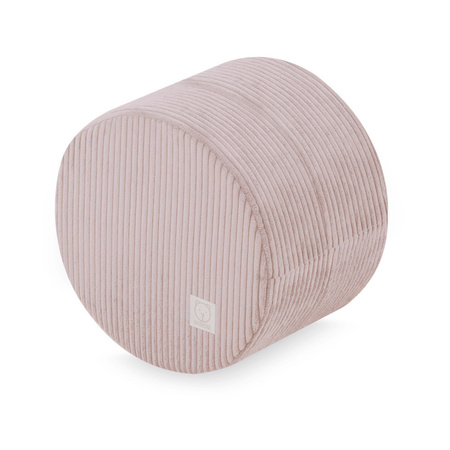 MISIOO Rund Sitzsack, 40x30 cm, hellrosa, Premium-Cord