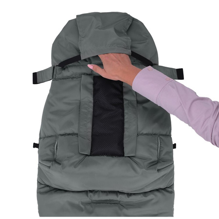 Säuglingsschlafsack für Kinderwagen Gondel Autositz Winter North Moose 0-36M