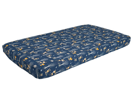 LAMA LOVE crib sheet, 120x60, Dark forest