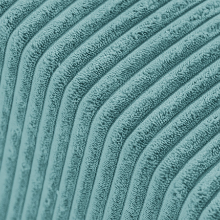 MISIOO Runder Sitzsack, 40x30 cm, blau, hochwertiger Kordsamt