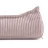 MISIOO pouf, 60x60 cm, floor cushion , light pink , premium corduroy