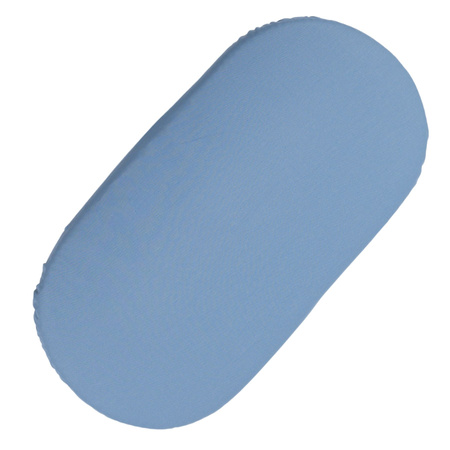 LAMA LOVE Carrycot/cradle sheet, 36x74, Blue
