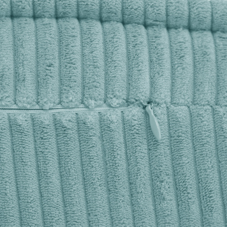MISIOO Kinderklappsessel, 150x60x25 cm, Premium Cord blau